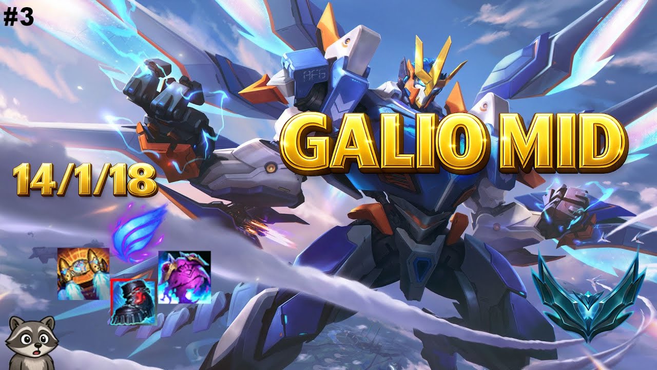 GALIO MID JE STOMP LA GAME !