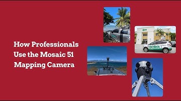 Why Professionals Choose Mosaic 51 | High-Resolution 360° Mobile Mapping Camera for GIS & Surveying