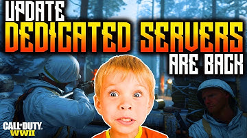 COD WW2: NEW UPDATE - DEDICATED SERVERS, STATS LOSS, DISCONNECT,ETC.. FIXED