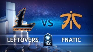 HGC EU – Phase 1 Week 1- Leftovers v Fnatic - Game 2