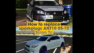 Athlete Statistics How to change spark plugs on a 2005-2010 Scion Tc
