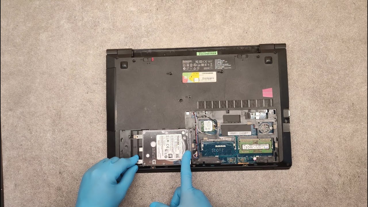 LENOVO B50-30 DISASSEMBLY, RAM UPGRADE, SSD UPGRADE, BIOS BATTERY