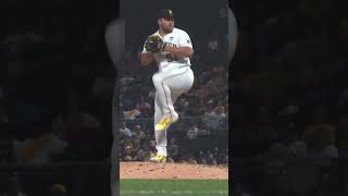 David Bednar Slow Motion Pitching Mechanics (3rd Base Side View) #pitchingmechanics #baseball