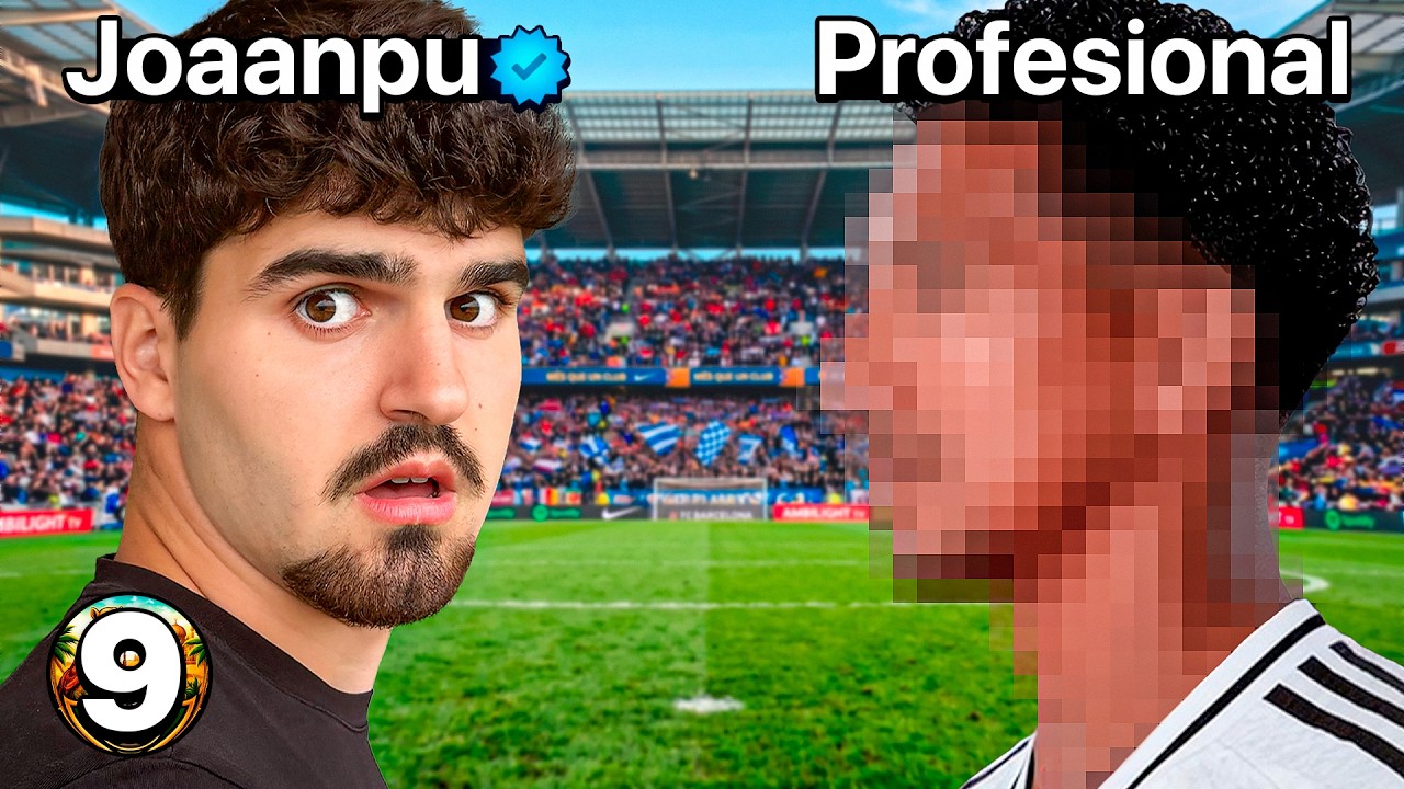 Me ENFRENTO 1vs1 a FUTBOLISTA PROFESIONAL | Road to Arabia 9