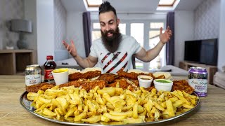 THE ULTIMATE FISH SUPPER CHALLENGE | BeardMeatsFood screenshot 4