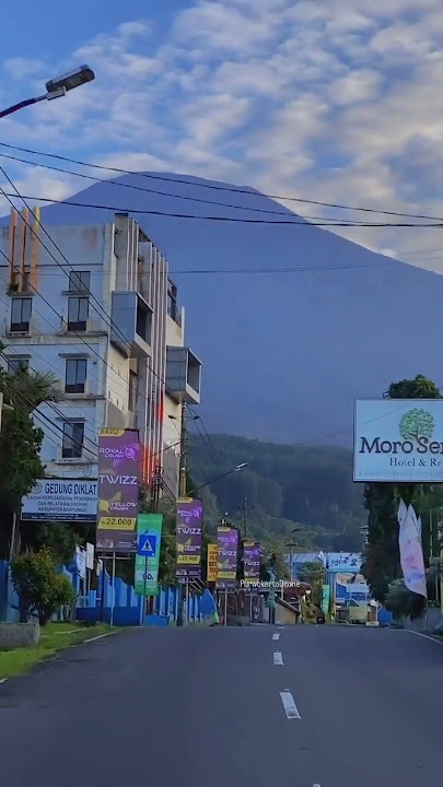 indahnya jalan menuju Baturraden #videoestetikalam30detik #sw#pemandanganalam