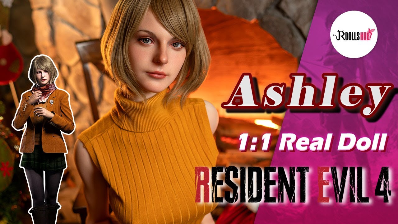 Ashley Sex Doll, Ultra-realistic Resident Evil Fanart Silicone Sex Doll