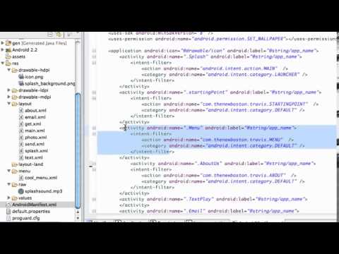 Android Application Development Tutorial   53   Text Activity with Theme