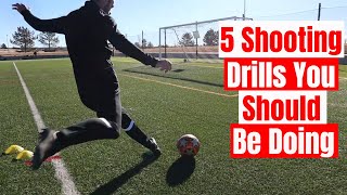 5 Shooting Drills You Should Be Doing - Best Soccer Shooting Drills - Individual Shooting Drills