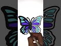 How to Draw a Butterfly | Drawing and Coloring for Kids #drawing #art #artwork #butterfly