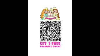 Hi! I drew a new coloring page with princesses, you can download sample coloring pages for free