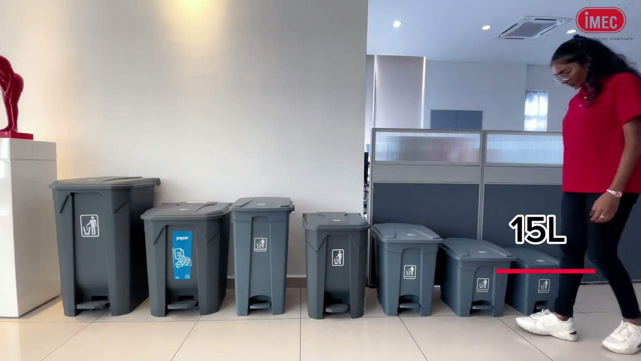 Step On Bin - Elevating Waste Disposal to a Whole New Level!