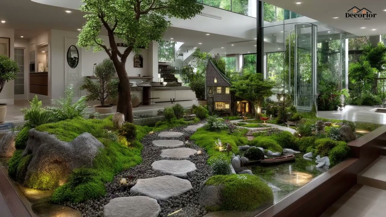 Minimalist Interior Design Meets Fairytale Garden Magic in This Stunning Home