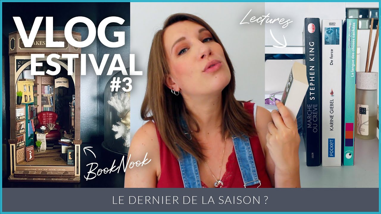Vlog estival N°3 - Le dernier de la saison ? 📚☀️🤫
