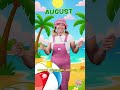 Months Song for Kids 🎵 Learn Months Fast!