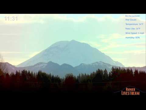 Mount Rainier Live View live cam preview