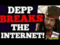 Johnny Depp BREAKS the INTERNET, with HUGE WIN for Jack SPARROW and Captain Kori!