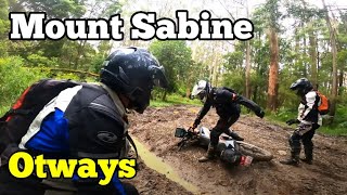 Mount Sabine Otways - Mud Fest - 950 Super Enduro @Nerb1 @DriveOnLeft