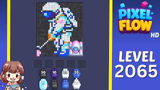 Pixel Flow Level 2065 Solution Walkthrough