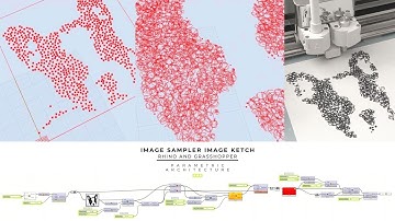 Rhino 6 and Grasshopper Image Sampler Sketch and Cricut print