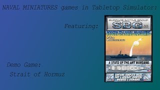 Full Surface Battle Group 3 Strait of Hormuz Update