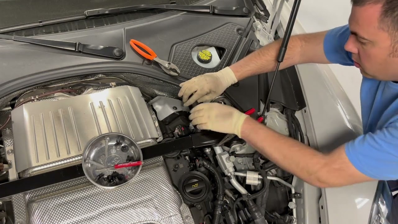 971 Panamera V8 Turbo Spark Plug Change