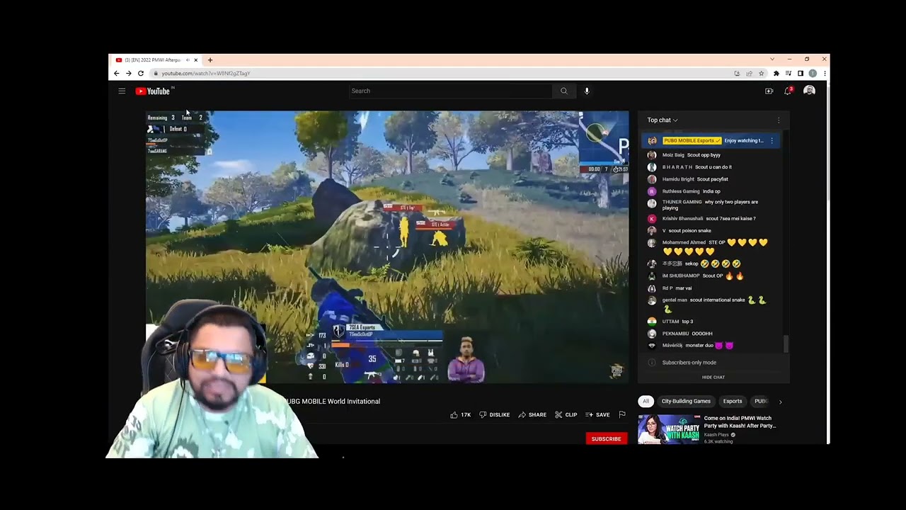 Sid crazy reaction on 7sea chicken!! scout oppp