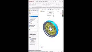 SolidWorks Circular Pattern Tutorial | Repeated Features Fast #shorts