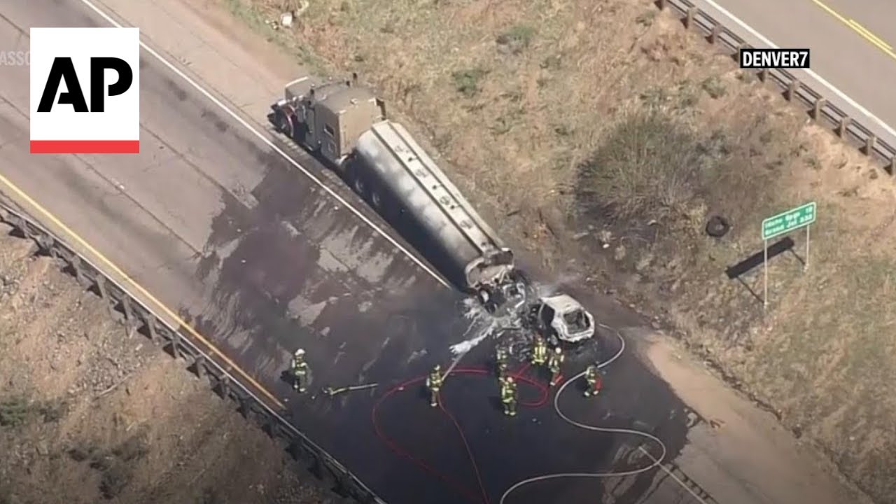 One dead, another hospitalized after tanker truck crash in Colorado ...