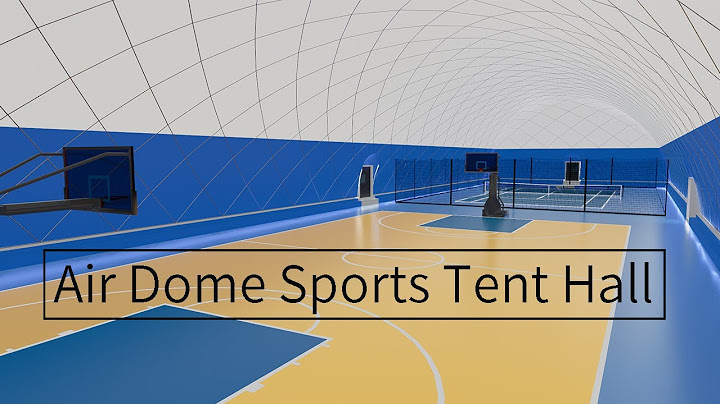 Revolutionize Your Sports Venue: Customized Large-Span Air Dome Sports Hall!