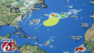 New area of interest highlighted by National Hurricane Center