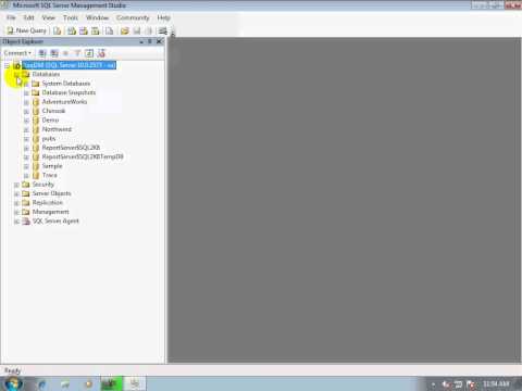 02-How to connect to Microsoft SQL Server Instance from Microsoft SQL Server Management Studio