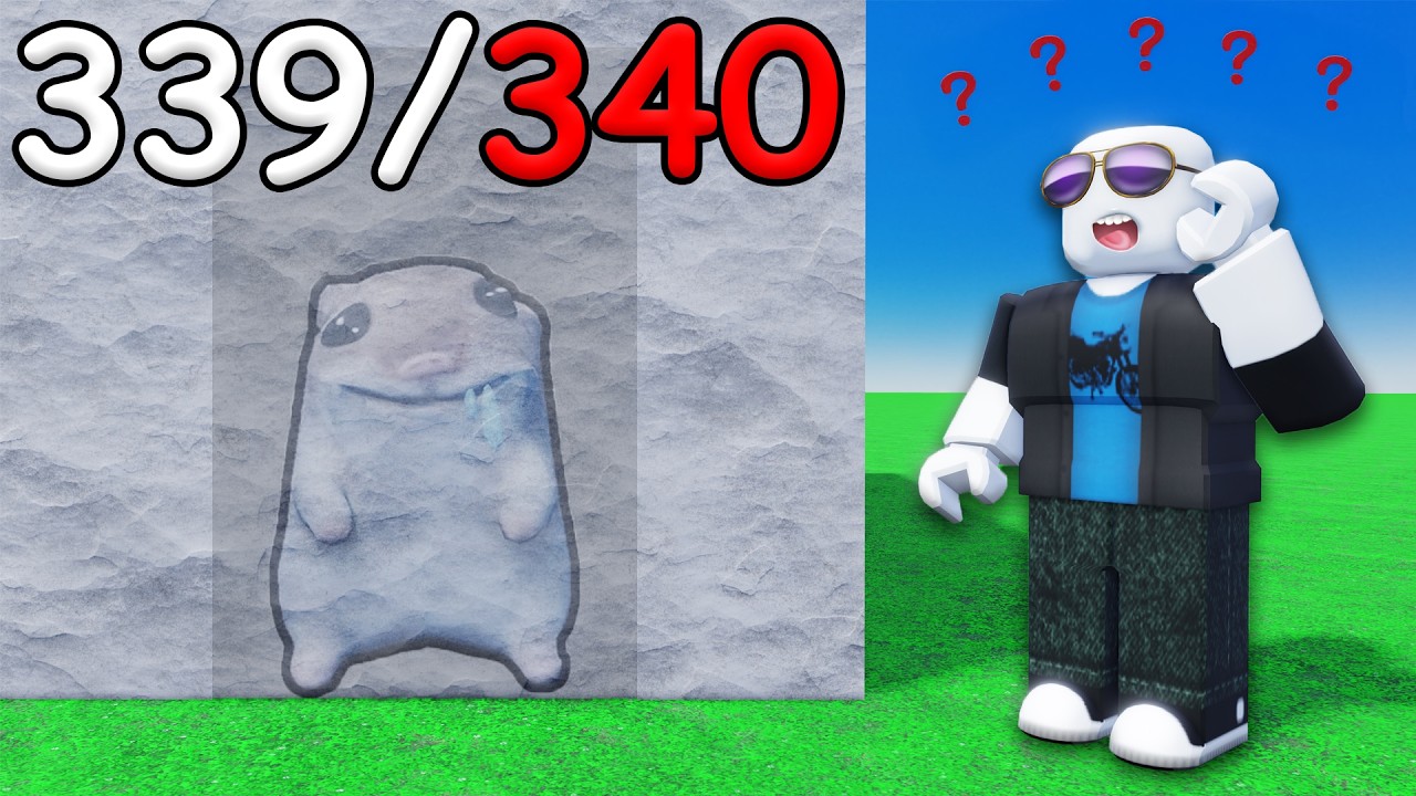 Finding ALL 340 Hamsters in Roblox find the hamsters...