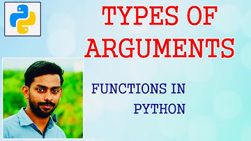 Types of arguments||XII Computer Science||Functions in Python 1.2