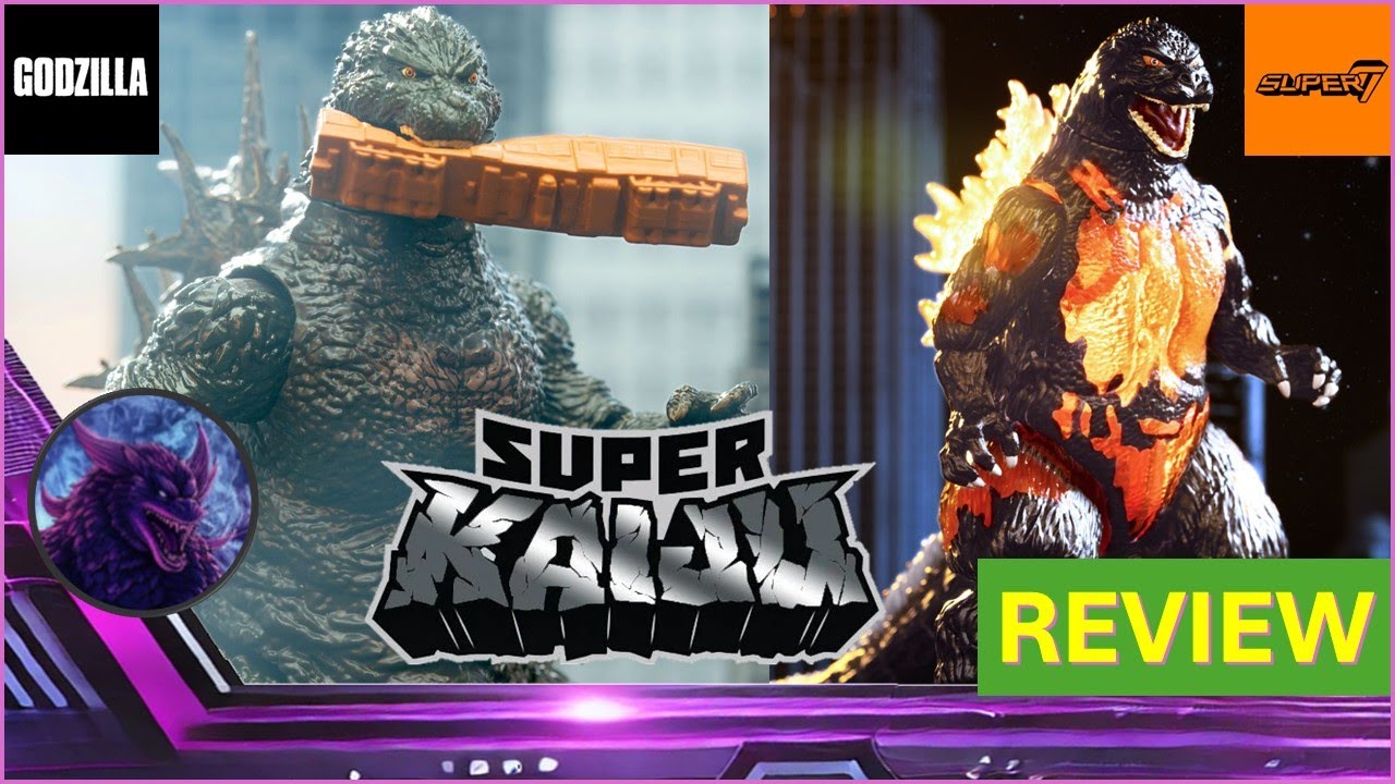 Super Kaiju Wave 2 Review (Godzilla Minus One and Burning Godzilla) | Super7