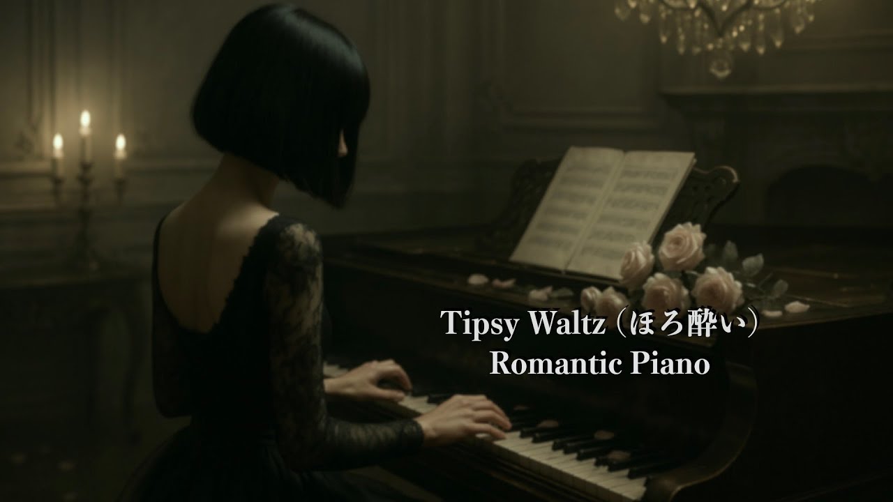 Romantic Piano | Tipsy Waltz (ほろ酔い) | Light Academia | Classical Waltz