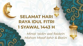 Ucapan Idul Fitri 2022 Free Video 1443 H | Gratis Download
