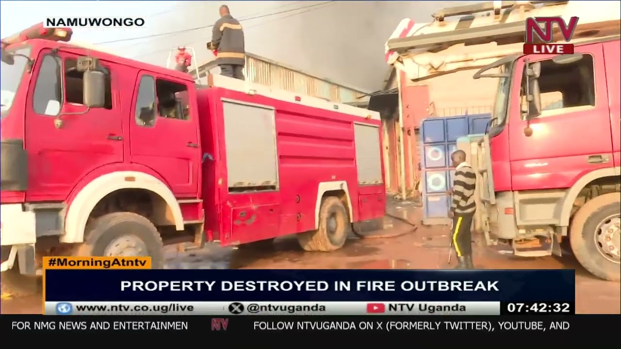 Property destroyed in fire outbreak in Namuwongo | ON THE GROUND