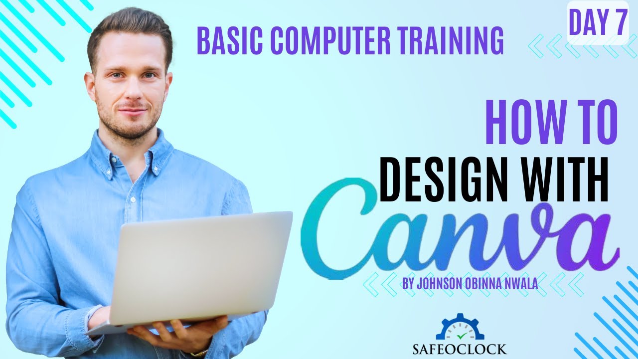 Basic Computer Training Use of Canva Day 7 - YouTube