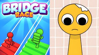 🔥 Sprinky Transformer vs Bridge Race 🏃♂️🌈 | Epic Fun Challenge | KM Game Play