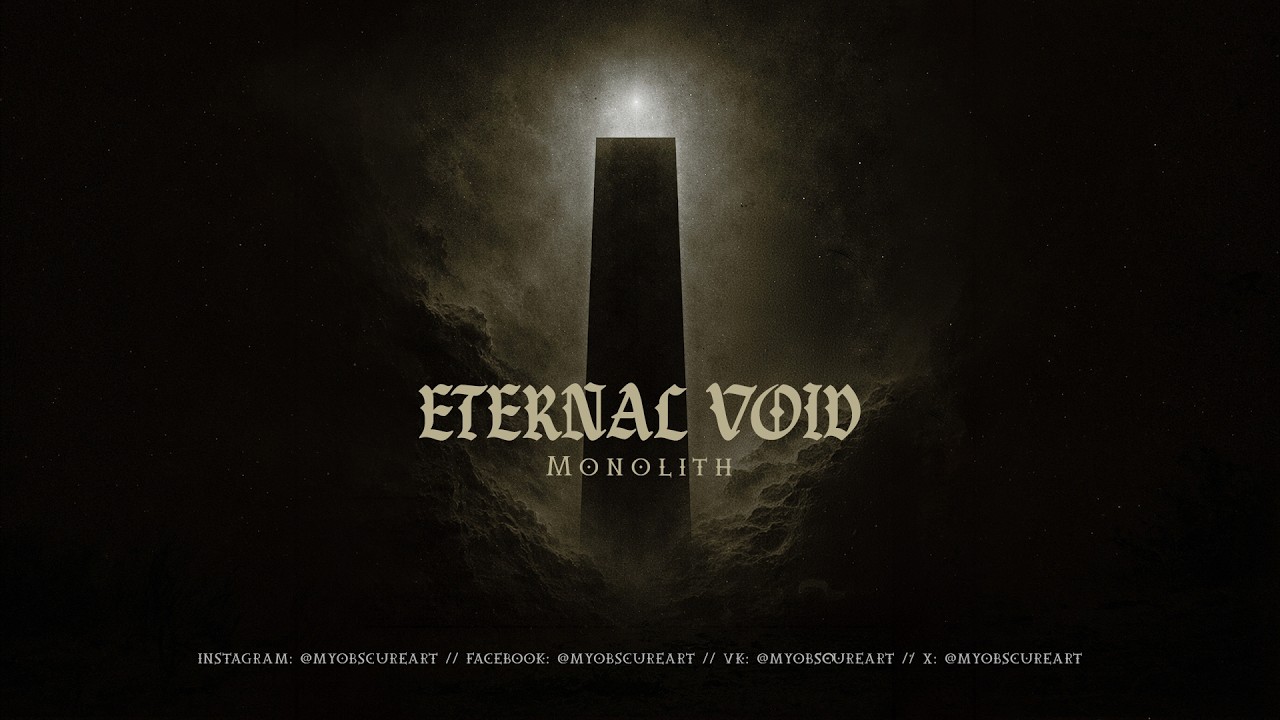 Drone Funeral Doom Instrumental - Eternal Void Monolith | Cosmic Dark Ambient