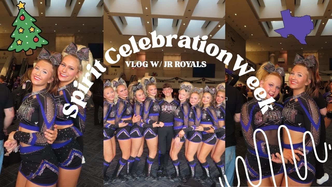 SPIRIT CELEBRATION VLOG!! | First Comp Week Vlog w/ Spirit of Texas Jr. Royals
