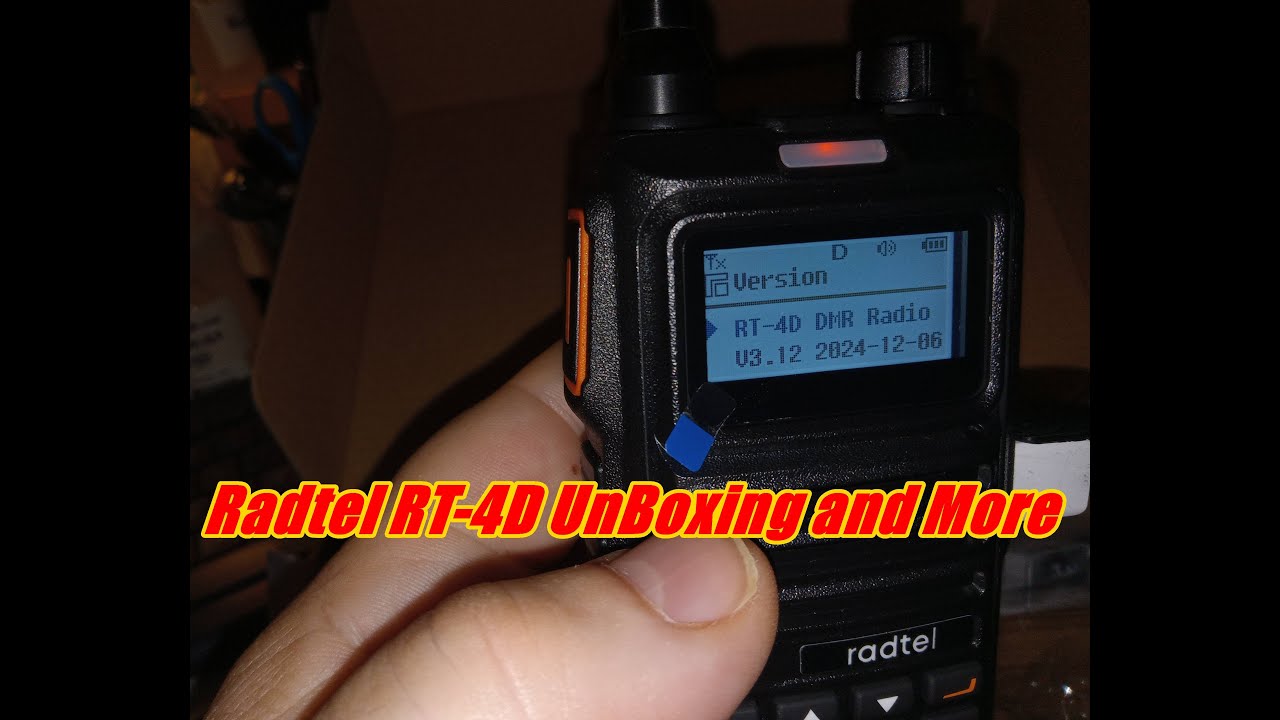Radtel RT-4D Un-Boxing and More, Good & Bad