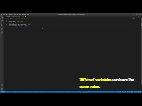 Python | Lesson 2 - Variables & Comments