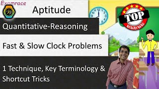 Fast and Slow Clock Problems: 1 Technique, Key Terminology, and Shortcut Tricks