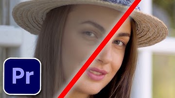 AUTOMATIC Color Correction in Premiere Pro 2022!!