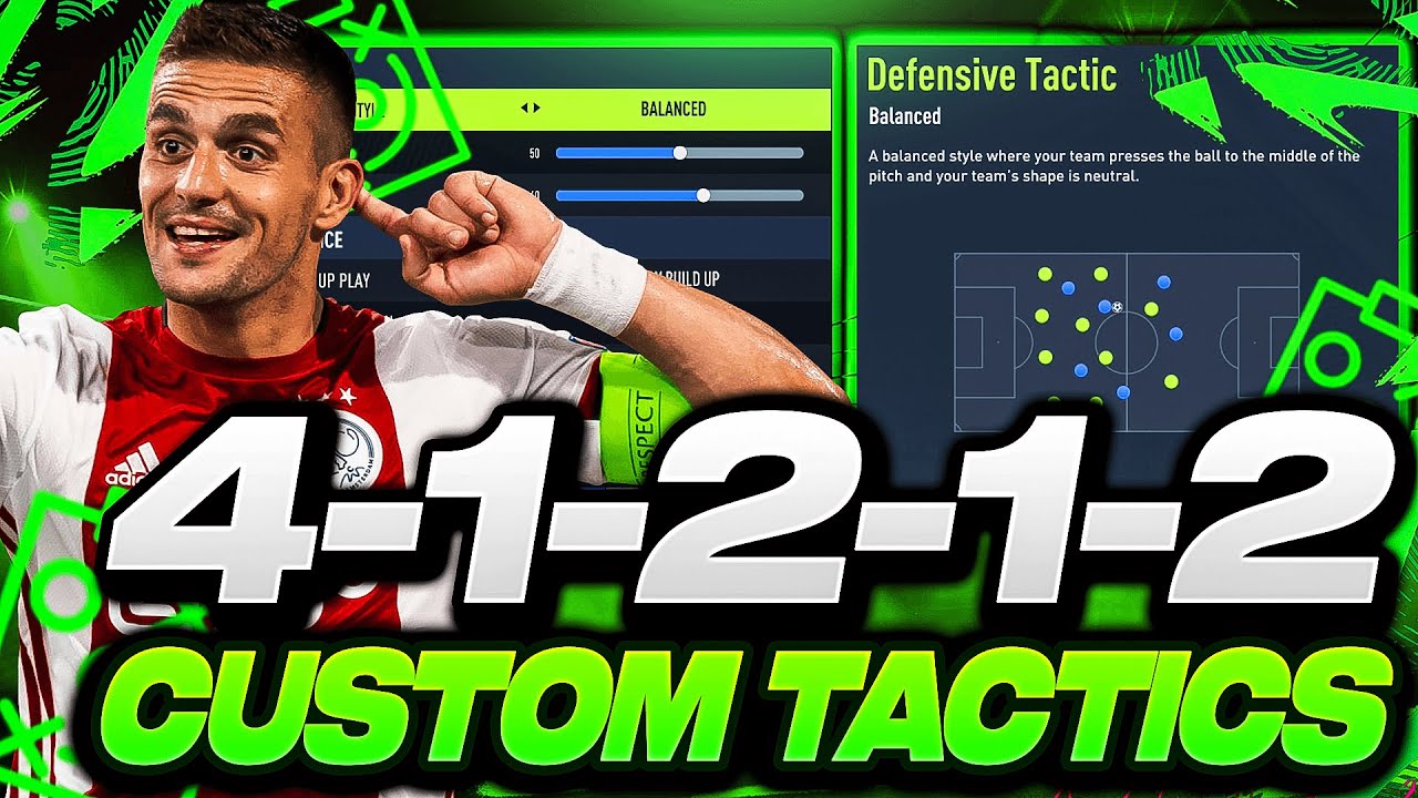 FIFA 22 The BEST 41212 (Narrow) Custom Tactics and Instructions