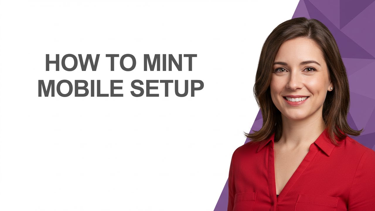 How to Mint Mobile Setup - AshleyHowTo