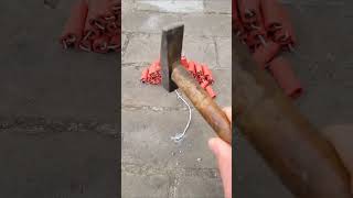 The eggs were boiled over fire by hitting them with a hammer.#shorts #shortvideo #experiment #tech