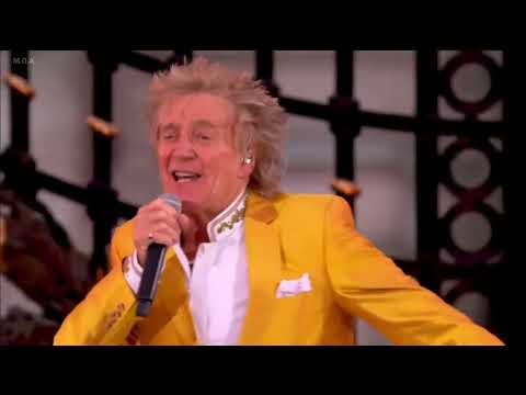 Rod Stewart Live The Queens Platinum Jubilee 4 June 2022